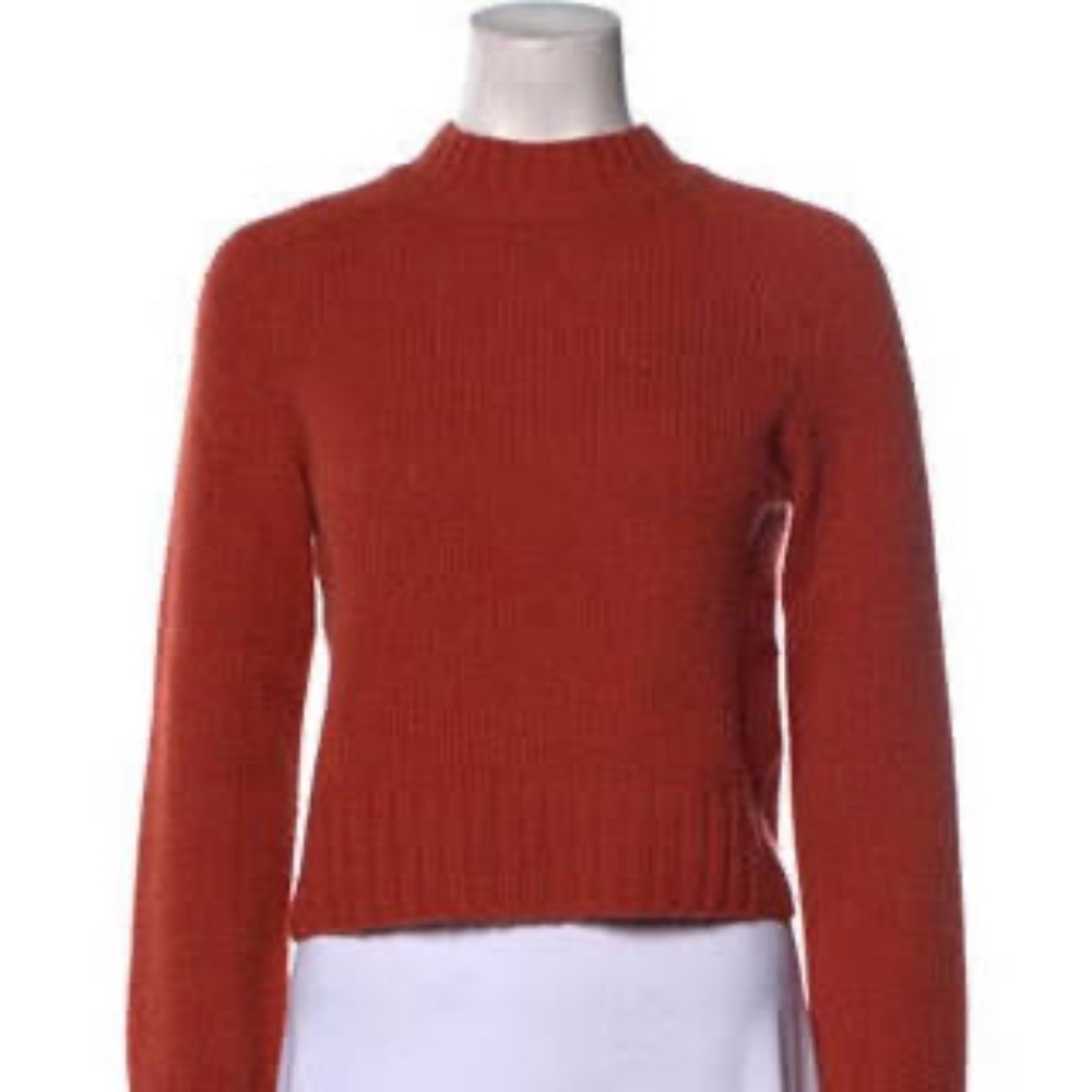 Vince cashmere sweater, mock neck size L